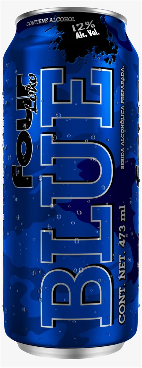 Download Four Loko Lanza Sabor En Exclusiva - Four Loko Blue Mexico | Transparent PNG Download ...