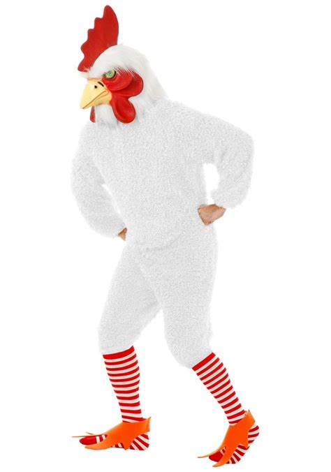 Plus Size White Rooster Costume | Chicken costumes, Rooster costume, Farm animal costumes