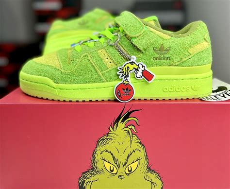 NEW adidas Forum Low The Grinch | Men Sizes 4 - 14 | HP6772 | eBay