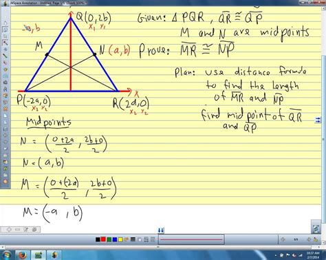 Geometry 2014 6.9 Proofs using Coordinates | Geometry help, Student ...