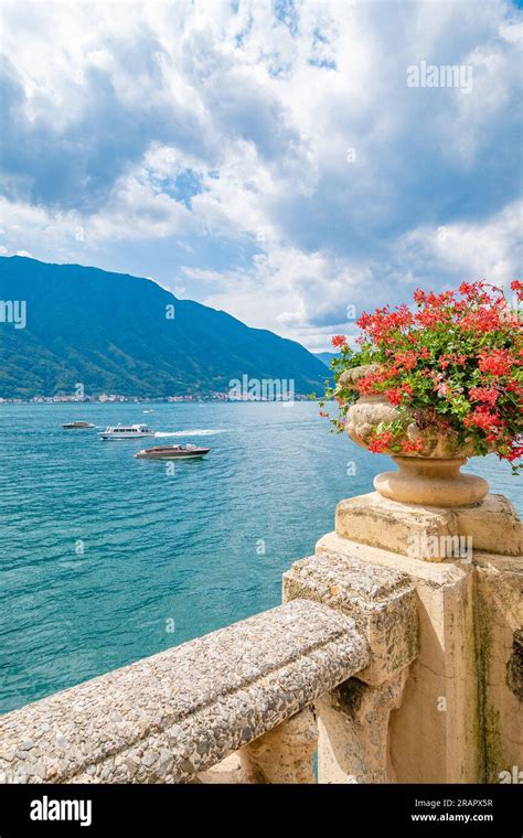 Lake Como, Italy. Beautiful landscape of Lake Como in Italy Stock Photo ...