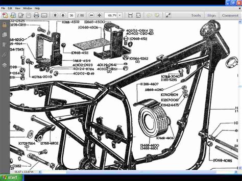 BSA A65 A50 Twins Parts MANUAL for Lightning Scrambler Firebird ...