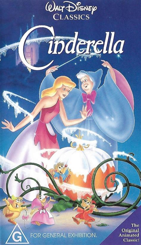 Cinderella VHS Disney original 1990’s Collectible plandetransformacion.unirioja.es