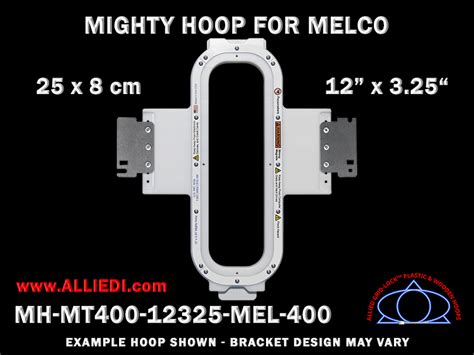 Melco Hoop - Magnetic Mighty Hoop - 12 x 3.25 inch (30 x 8 cm) Vertical ...