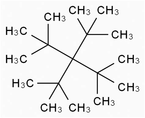 Tetra-Tert-Butyl Methane – The Acyclic Alkane That Seemingly Should Exist | Chemistry education ...