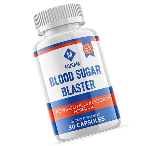 BLOOD SUGAR BLASTER Pills 100% Natural Glucose Support Formula (90 ...