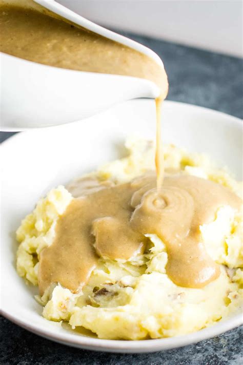 The Best Vegetarian Gravy Recipe - Build Your Bite