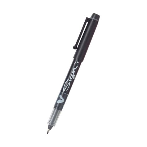 Pilot Black V-Sign Pens (12 Pack) SWVSP01