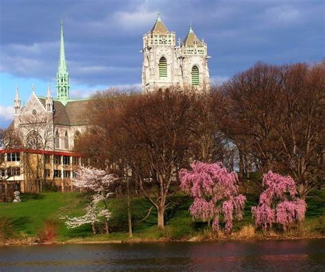 The basilica is adjacent to the beautiful Branch Brook Park. | Cathedral, Great places