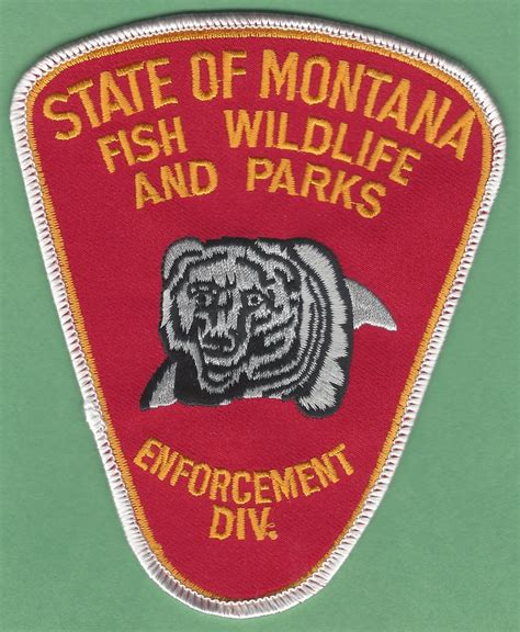 Montana Fish Wildlife and Parks Department Enforcement Patch