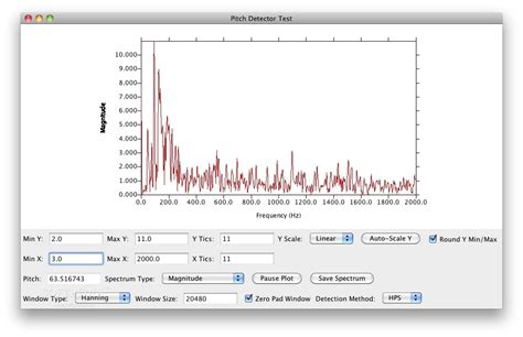 Pitch Detection (Mac) - Download, Screenshots