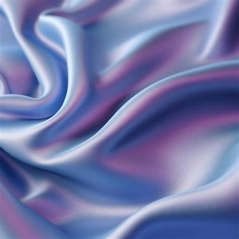 Premium AI Image | Pink and blue silk fabric that is soft and clean.