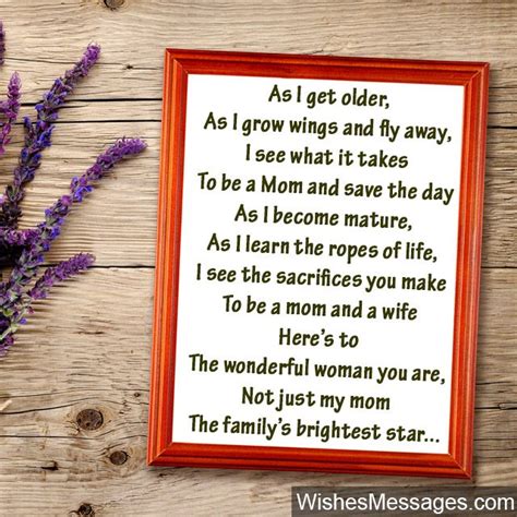 Birthday Poems for Mom – WishesMessages.com