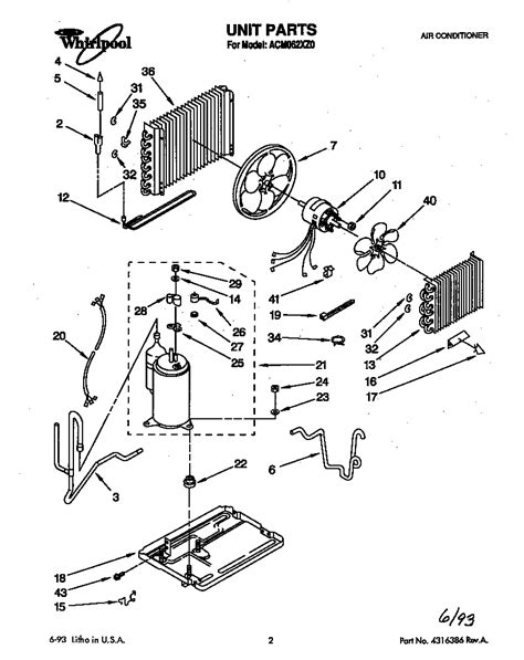 Frigidaire Window Air Conditioner Diagram