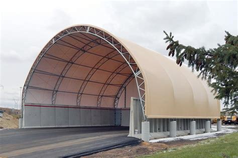 Sand & Salt Storage Building, Shed, Dome & Barn