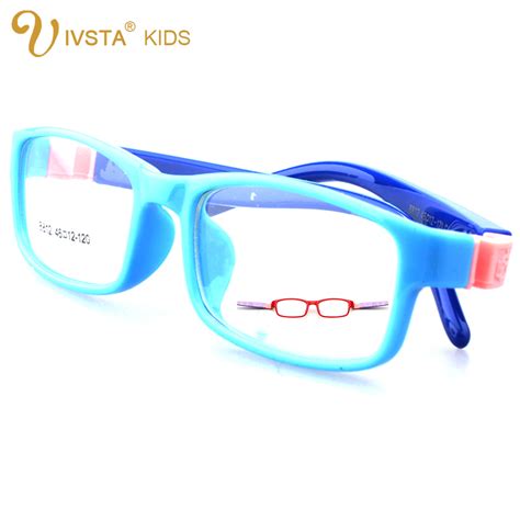 IVSTA TR Eyeglasses Kids Frames Eyewear Optical Glasses Prescription Children Flexible Rubber No ...