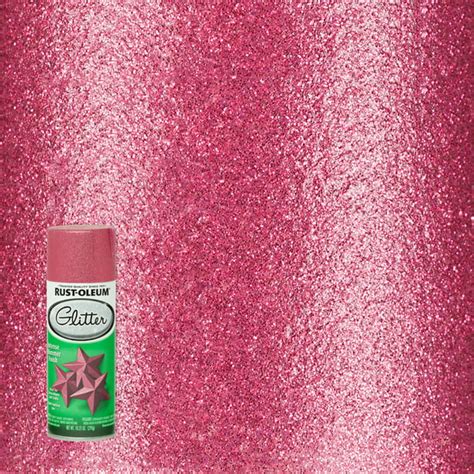 Bright Pink, Rust-Oleum Specialty Glitter Spray Paint- 10.25, 6 Pack - Walmart.com