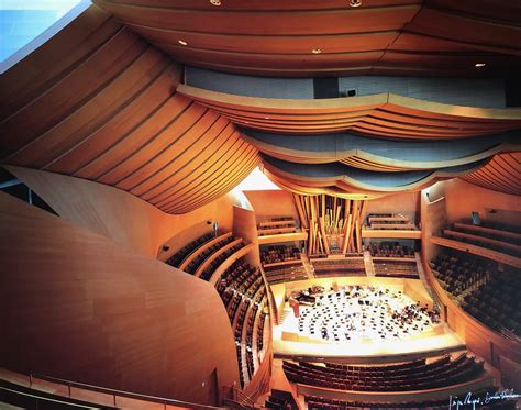 WALT DISNEY CONCERT HALL INTERIOR VIEW (LIMITED EDITION PHOTOGRAPH ...