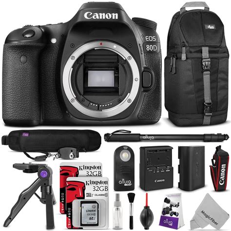 Canon 80D bundle kit with multiple lenses | Dslr camera, Canon digital ...