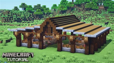 Minecraft Animal Barn Tutorial