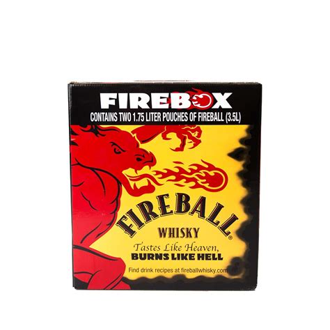 Fireball Cinnamon Whisky Firebox 3.5L - Elma Wine & Liquor