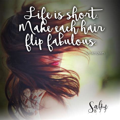 Fabulous Hair Flip Quotes