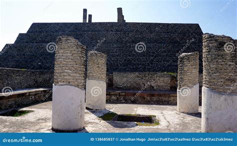 Tula Hidalgo pyramids stock image. Image of pyramid - 138685837