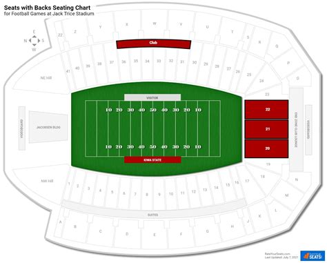 Jack Trice Stadium Seating Map With Seat Numbers | Brokeasshome.com