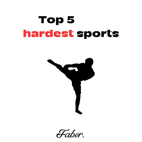 Top 5 HARDEST sports – Faber