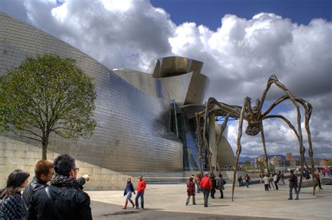 Maman Sculpture at Guggenheim Museum Bilbao