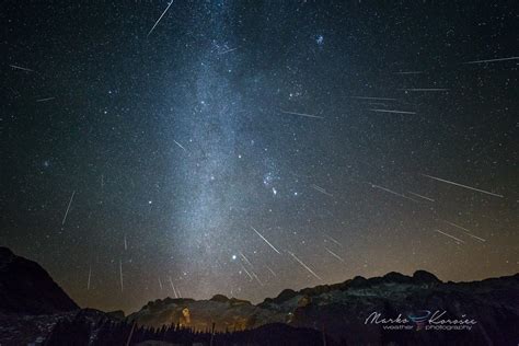 Meteor photography - how to photograph a meteor shower