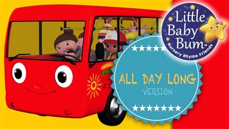 Wheels On The Bus UK | Part 2 | All Day Long Version | Nursery Rhymes ...