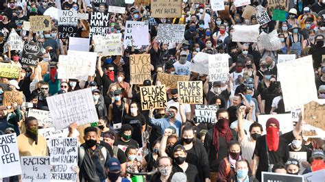 Teens lead Nashville march, a peaceful protest for George Floyd