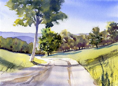 Painting Trees In Watercolor – How We See Trees | Watercolor Methods