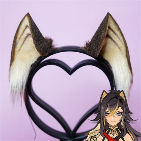 Genshin Impact Inspired Dehya Cat Ears for Cosplay - Etsy