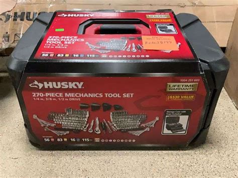 Husky 270 piece mechanics tool set - Metzger Property Services LLC