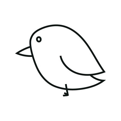 Vector illustration of a bird in doodle style. 23730076 Vector Art at ...