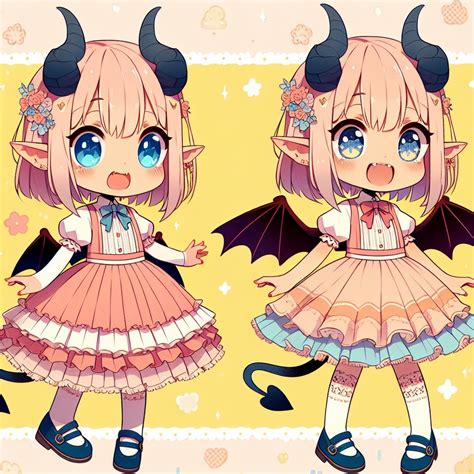 Cute Little Demon Girl | Fanart