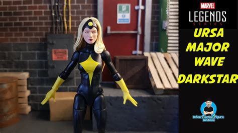 Marvel Legends Ursa Major Wave Darkstar Action Figure Review ! - YouTube