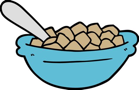 cartoon cereal bowl 45134702 PNG