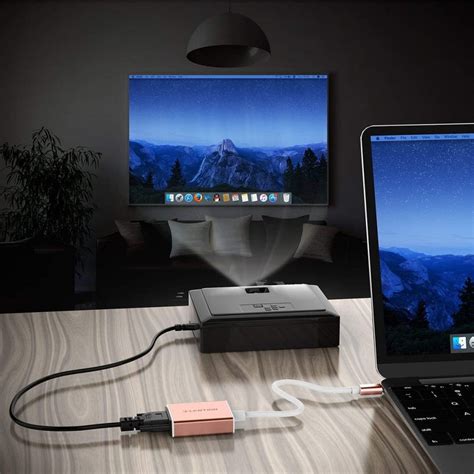 USB C to VGA Adapter, USB Type C to VGA Cable Converter for Apple ...