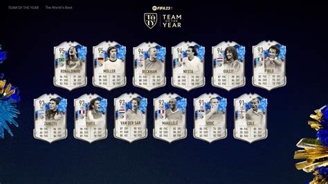 FIFA 23 TOTY ICONs Team 2 Release and Leaks | FifaUltimateTeam.it - UK