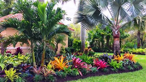 Designing A Colorful Landscape Despite A Blend Of Shade And Sun - Turf | Tropical garden design ...