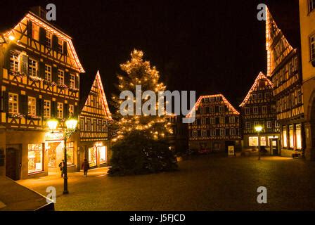 Christmas Market, Calw, Black Forest, Baden-Württemberg, Germany Stock ...