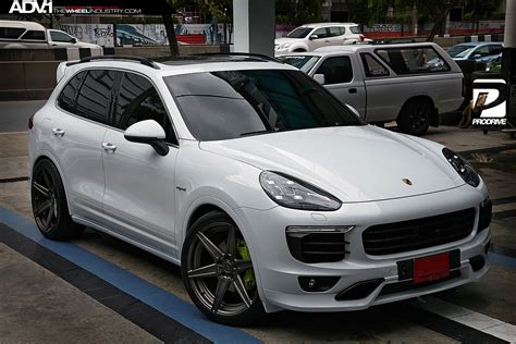 White Porsche Cayenne Gets Upgraded with Stylish Tweaks — CARiD.com Gallery