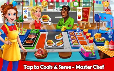 Hot Cooking Burger Restaurant - Cooking Games APK Download For Free