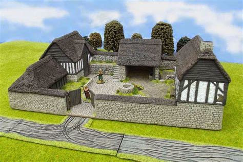 hovels miniatures - Buscar con Google | Medieval, Medieval houses, Courtyard design