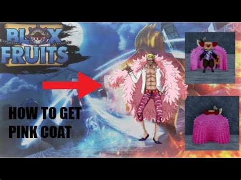 HOW TO GET THE PINK COAT NEW AND EASY (blox fruits) - YouTube