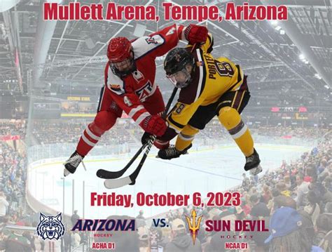 Game Date Reveled for Arizona (ACHA) Vs. ASU (NCAA) Exhibition Game