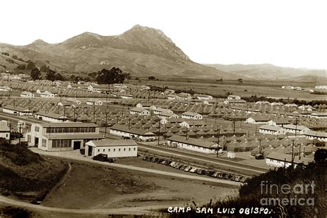 Army Camp San Luis Obispo 1945 Photograph by Monterey County Historical ...